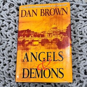 'Angels & Demons' Book - Orange Cover